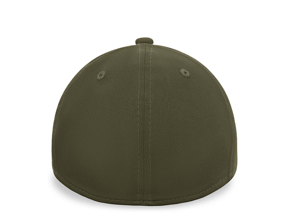 New Era New York Yankees League Essential Olive 39Thirty Stretch Casquette