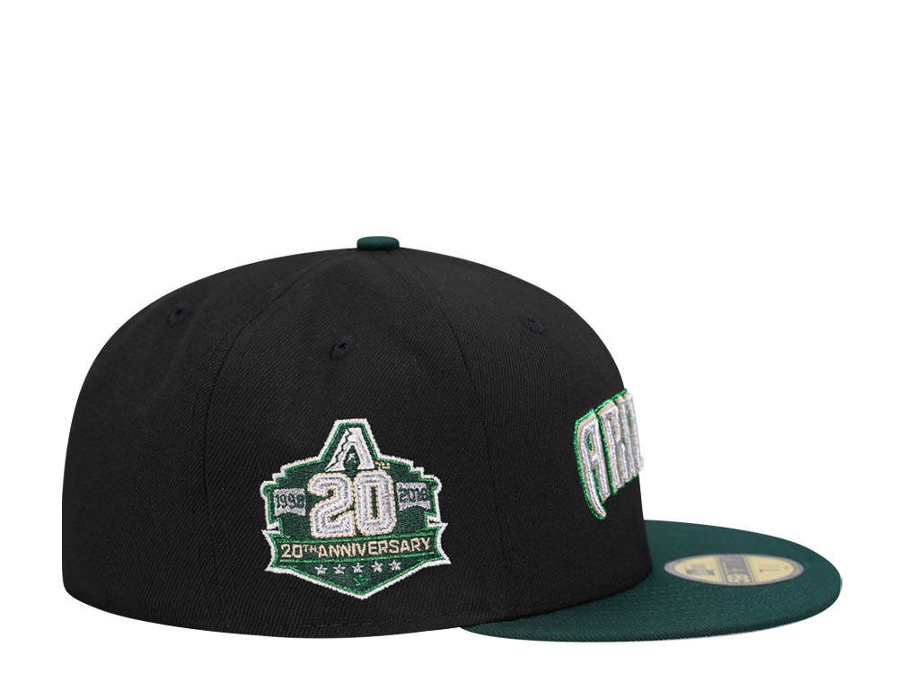 New Era Arizona Diamondbacks 20th Anniversary Heavy Metallic Two Tone Edition 59Fifty Fitted Casquette