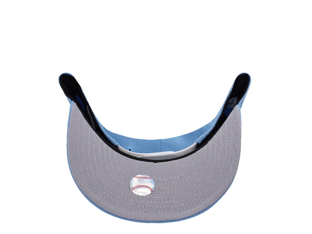 New Era Los Angeles Dodgers World Series 2025 Sky Blue Prime Edition 9Fifty A Frame Snapback Casquette