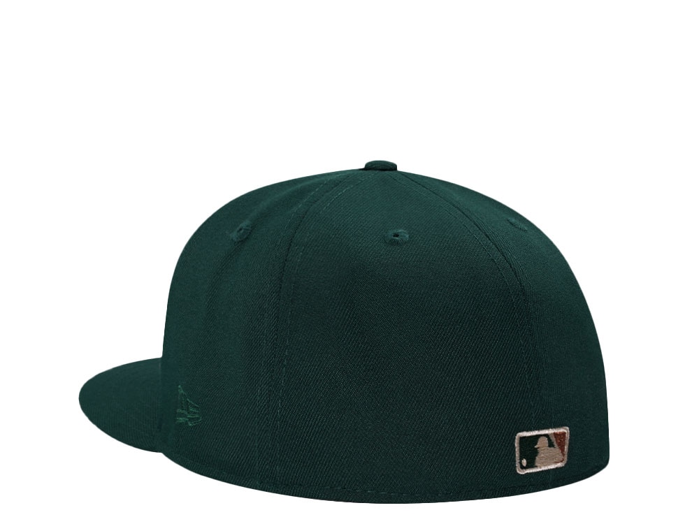New Era Oakland Athletics Rickey Henderson Field Dark Green Copper 59Fifty Fitted Casquette