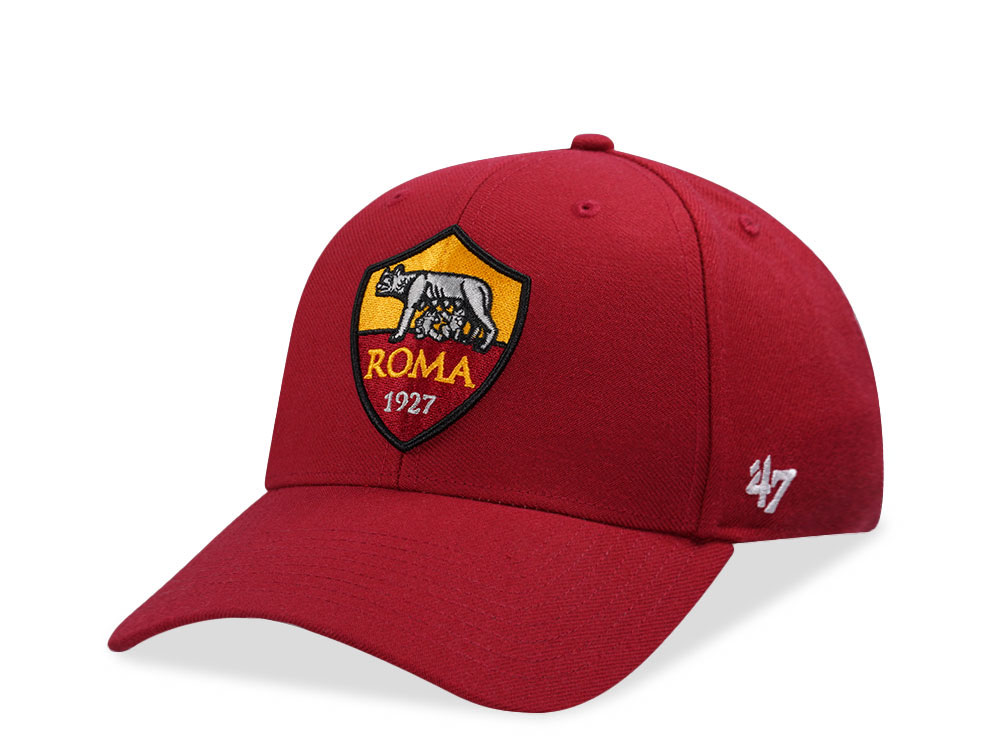 47Brand AS Roma Trojan Red MVP Strapback Casquette