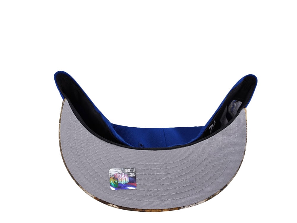 New Era New York Giants 25th Super Bowl Anniversary Team Realtree Prime Edition 59Fifty Fitted Casquette