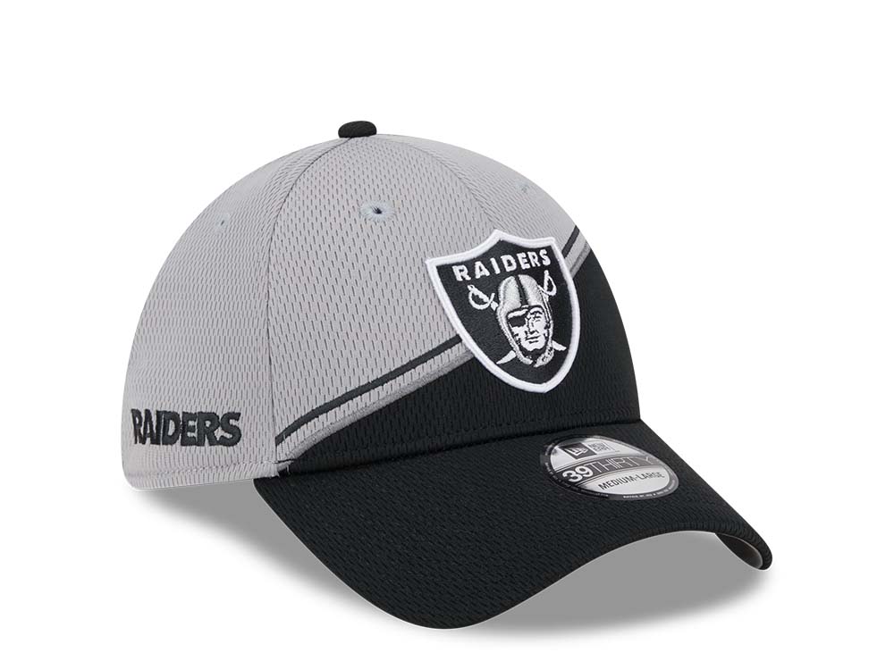 New Era Las Vegas Raiders NFL Sideline 2023 39Thirty Stretch Casquette