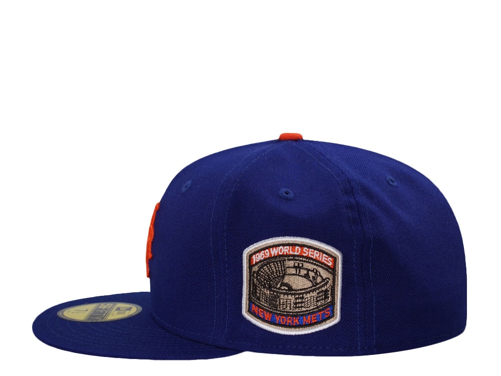 New Era New York Mets World Series 1969 Blue Prime Wool Edition 59Fifty Fitted Casquette