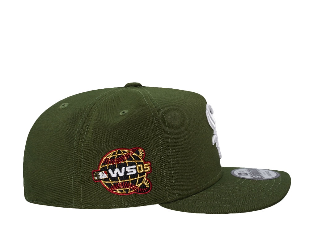 New Era Chicago White Sox World Series 2005 Rifle Green Edition 9Fifty A Frame Snapback Casquette