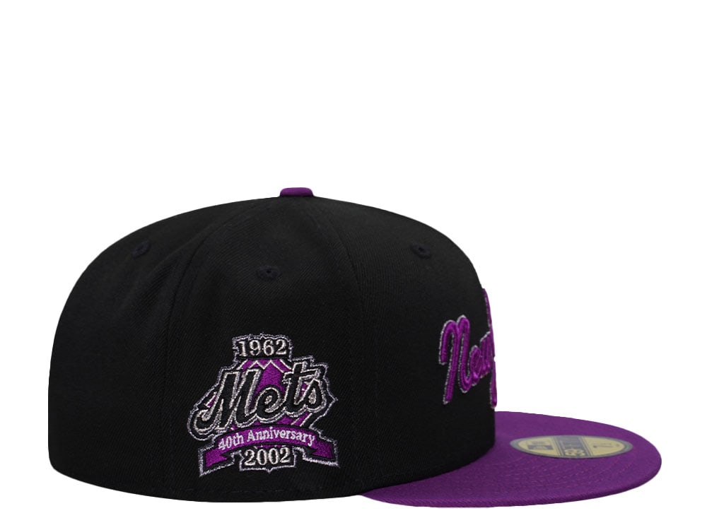 New Era New York Mets 40th Anniversary Purple Two Tone Edition 59Fifty Fitted Casquette