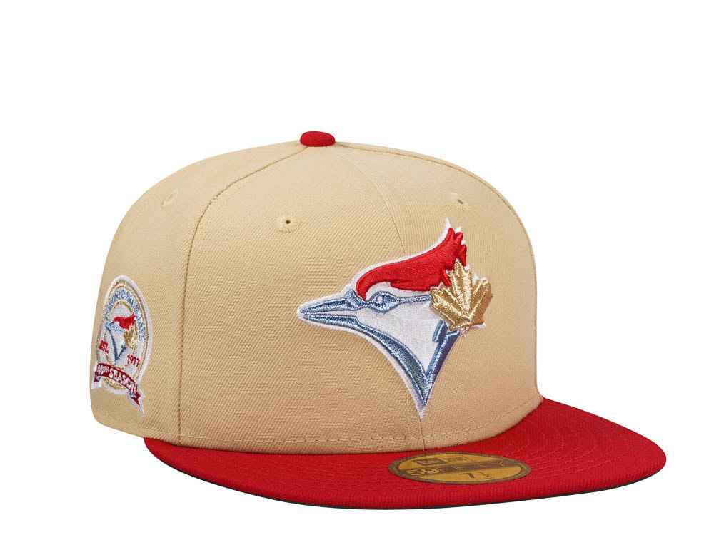 New Era Toronto Blue Jays 40th Anniversary Vegas Throwback Two Tone Edition 59Fifty Fitted Casquette