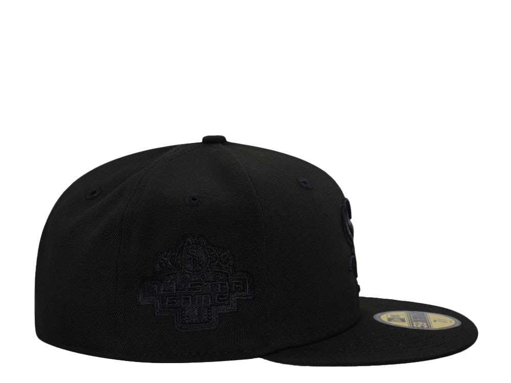 New Era Chicago White Sox All Star Game 2003 Black Out Red Edition 59Fifty Fitted Casquette