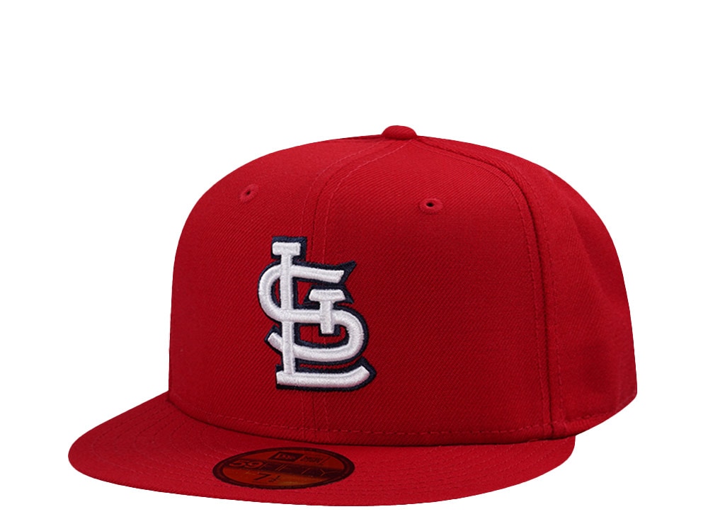 New Era St. Louis Cardinals Wool Authentic On-Field Scarlet Prime Edition 59Fifty Fitted Casquette