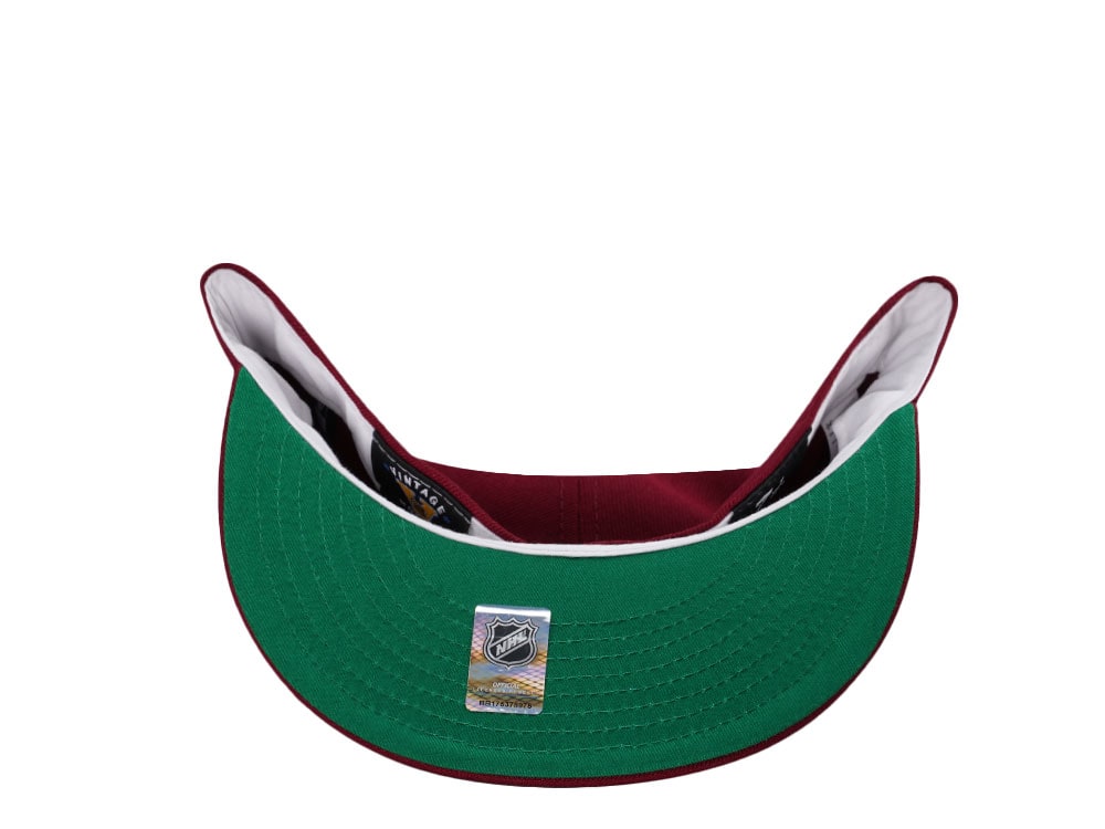 New Era Hartford Whalers 10th Anniversary Smooth Red Throwback Edition 59Fifty Fitted Casquette