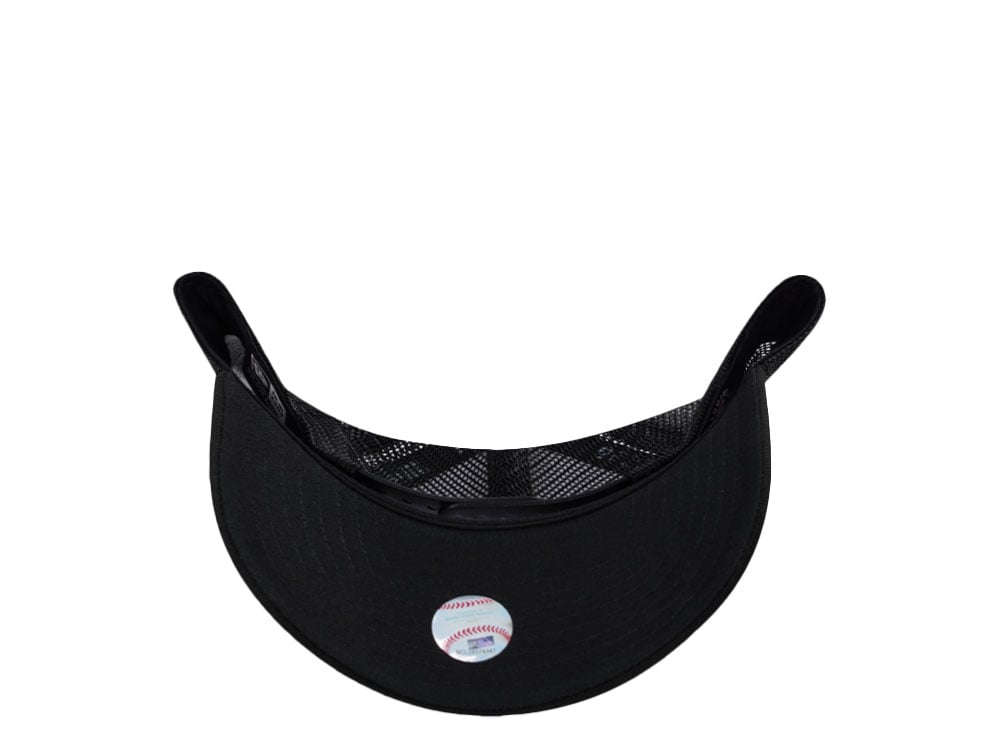 New Era Atlanta Braves White Classic Edition 9Forty A Frame Trucker Snapback Casquette