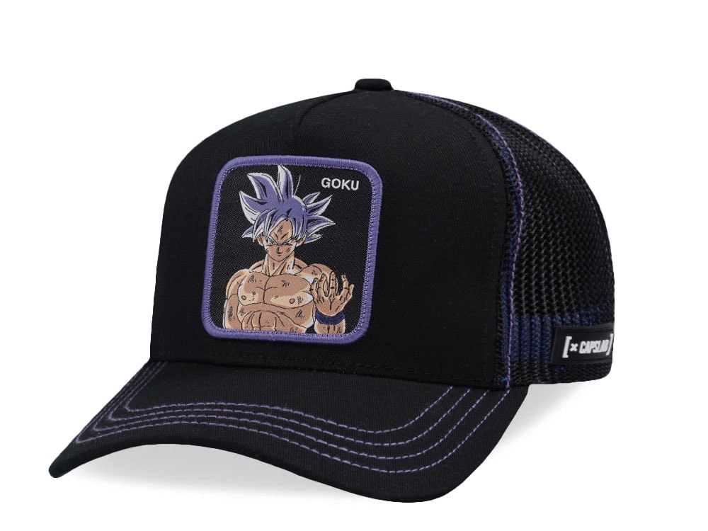 Capslab Dragon Ball Goku Black Trucker Kids Snapback Casquette