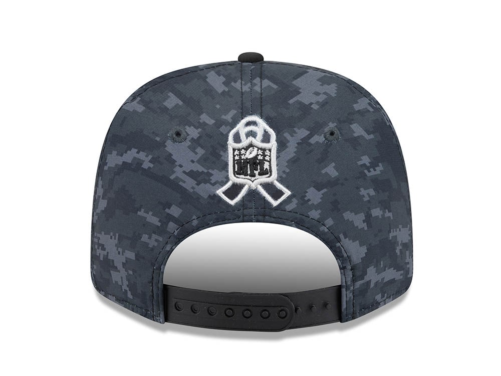 New Era Pittsburgh Steelers NFL Salute to Service 2026 Digi Camo Black 9Seventy Stretch Snapback Casquette