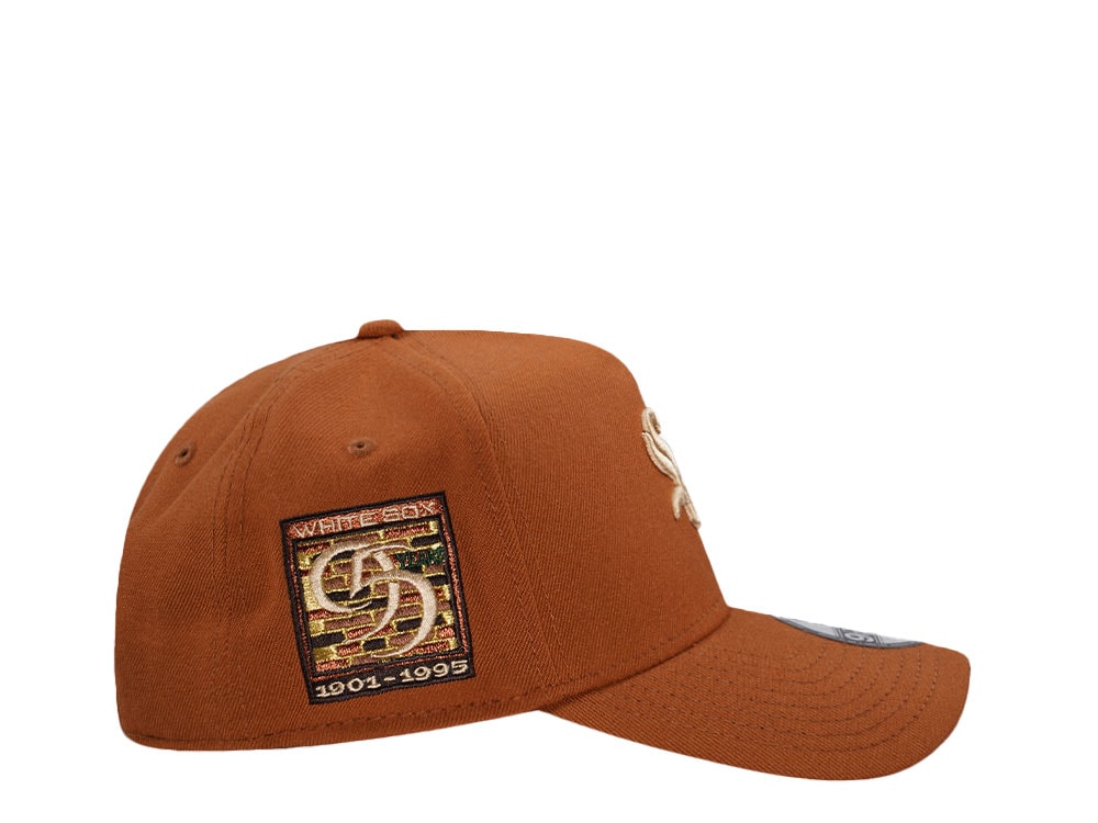 New Era Chicago White Sox Comiskey Park Earthy Brown Edition 9Forty A Frame Snapback Casquette