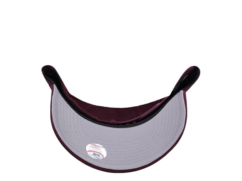 New Era Detroit Tigers World Series Champions 1945 Maroon Prime Edition 9Forty A Frame Snapback Casquette