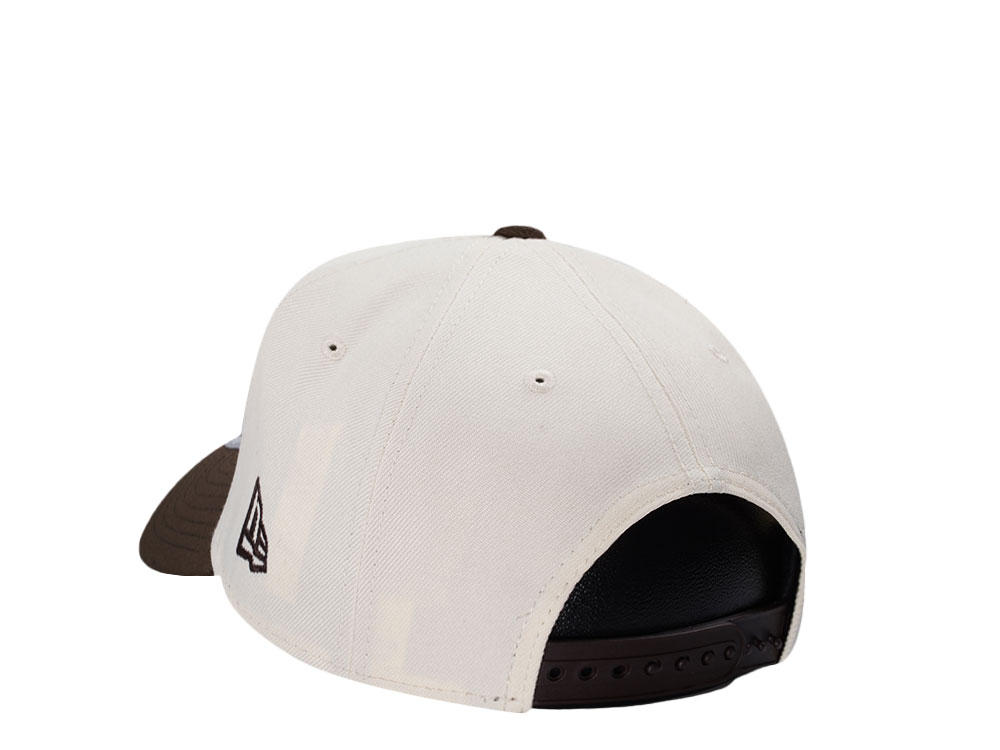 New Era Boston Bruins 50th Anniversary Chrome Two Tone Edition 9Forty A Frame Snapback Casquette