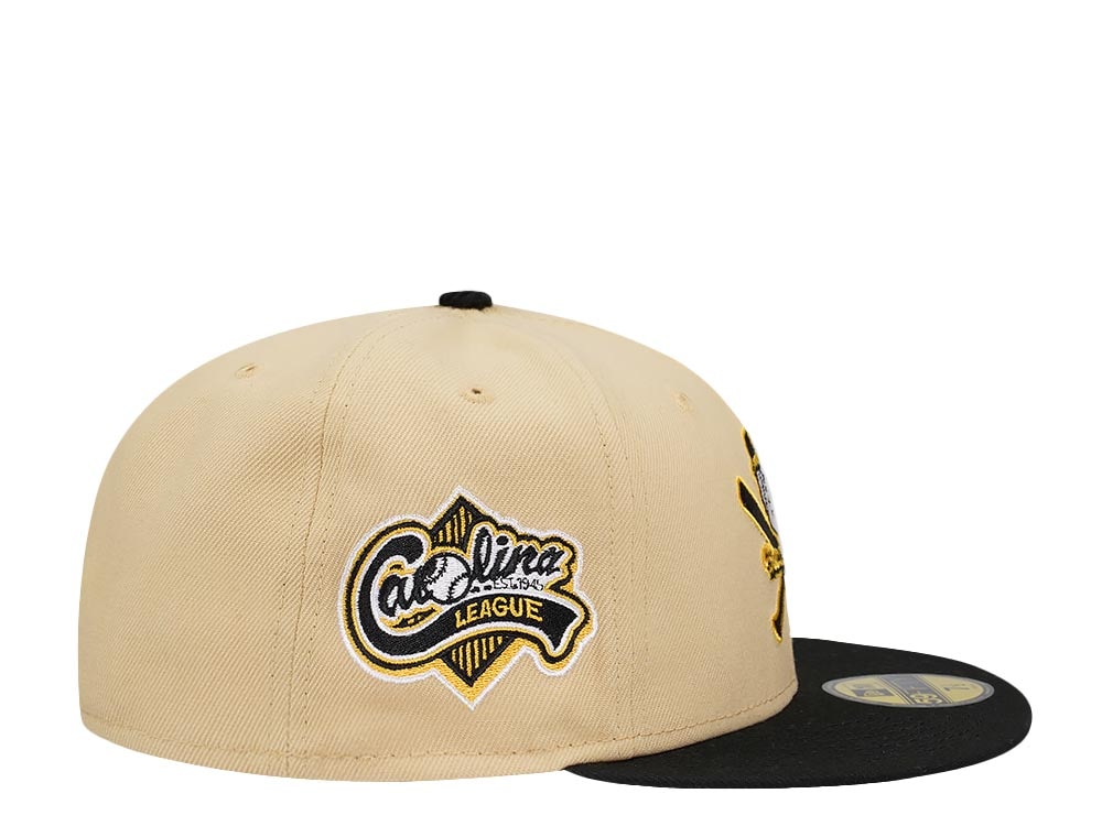 New Era Salem Buccaneers Vegas Gold Two Tone Throwback Edition 59Fifty Fitted Casquette