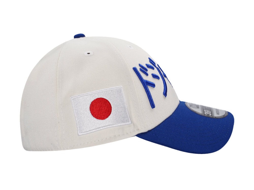 New Era Los Angeles Dodgers Kanji Chrome Two Tone Edition 39Thirty Stretch Casquette