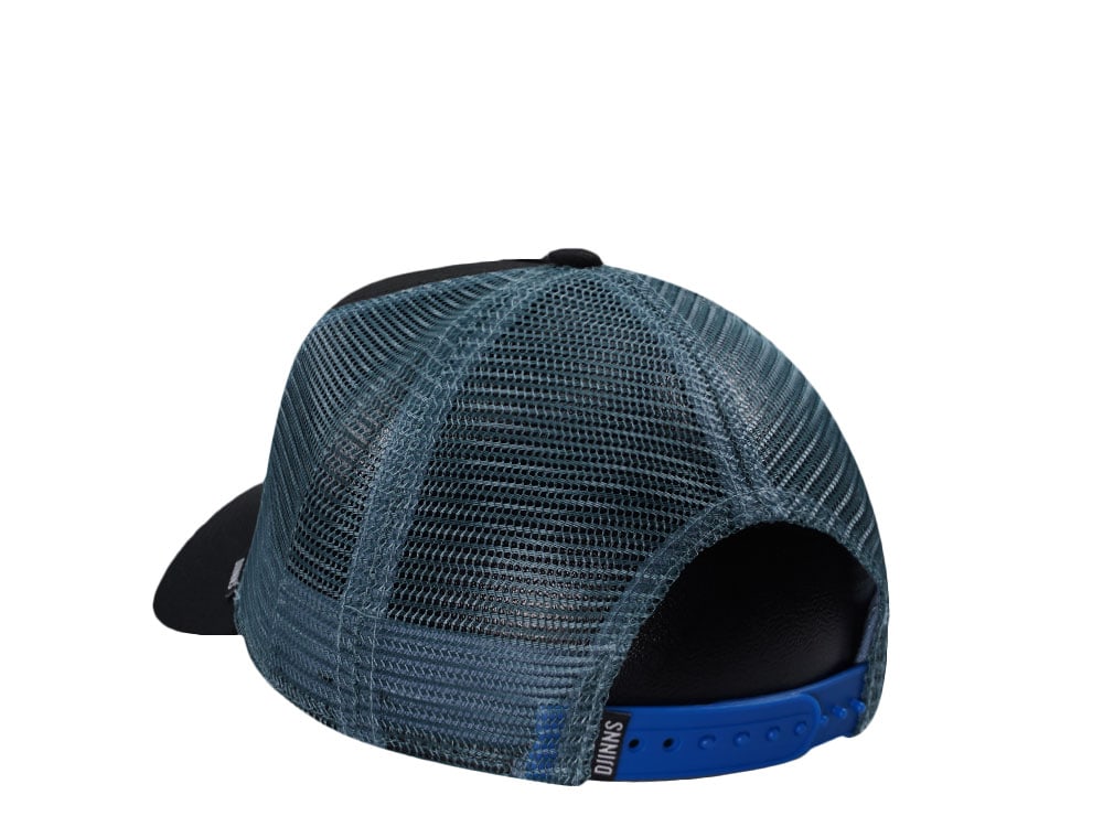 Djinns Flowers Black Trucker Snapback Casquette