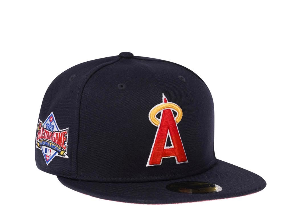 New Era California Angels All Star Game 1989 Red Paisley Edition 59Fifty Fitted Casquette