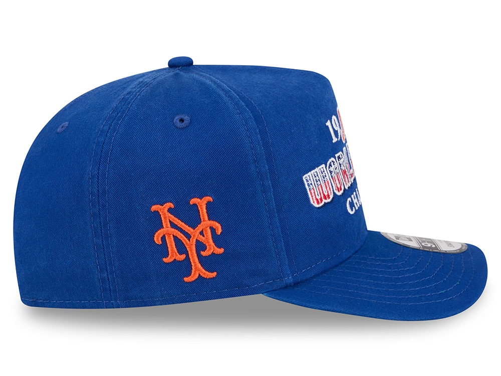 New Era New York Mets World Series Champions 1986 Historic Blue Edition 9Fifty A Frame Snapback Casquette