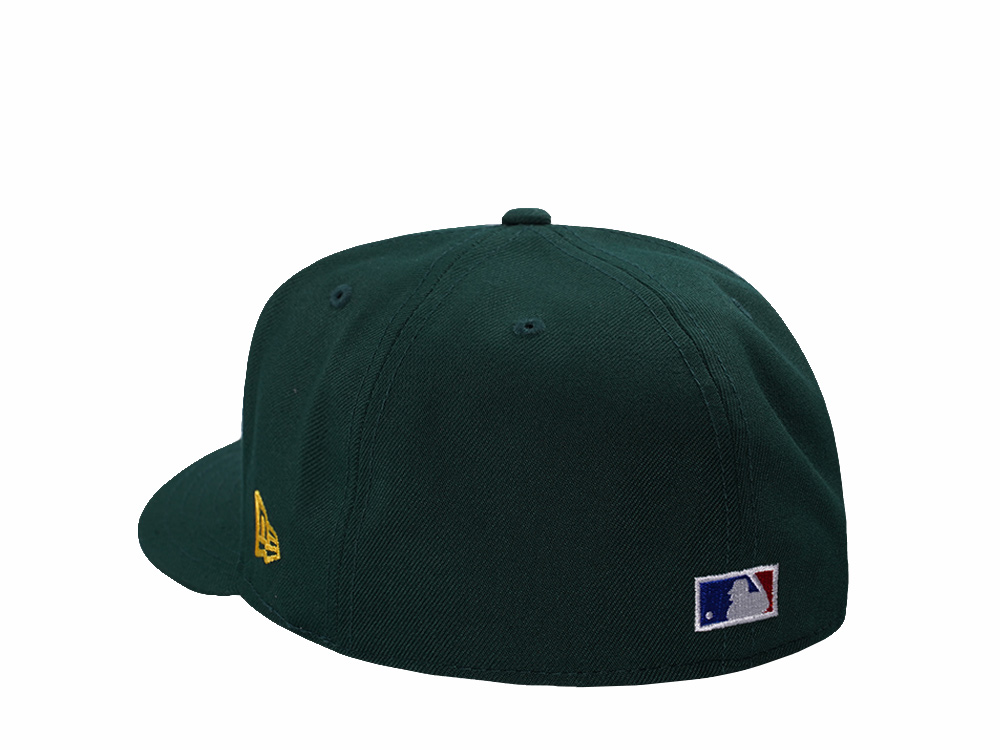 New Era Oakland Athletics Dark Green Prime Edition 59Fifty Pre Curved Fitted Casquette
