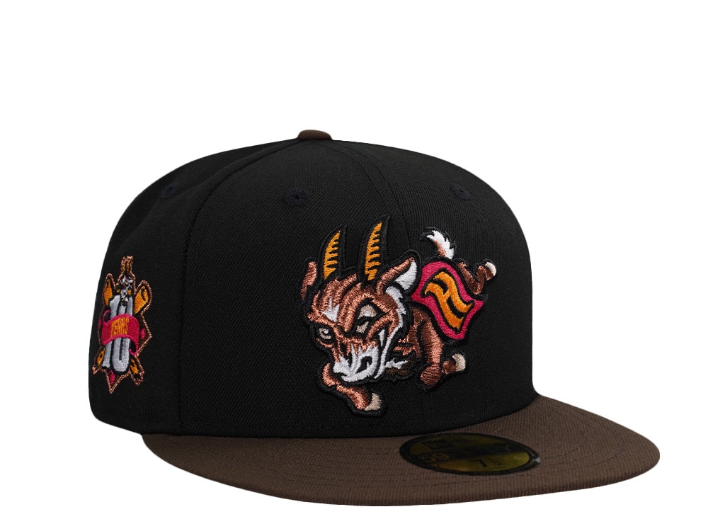 New Era Hartford Yard Goats 10th Anniversary Dunkin Park Prime Two Tone Edition 59Fifty Fitted Casquette