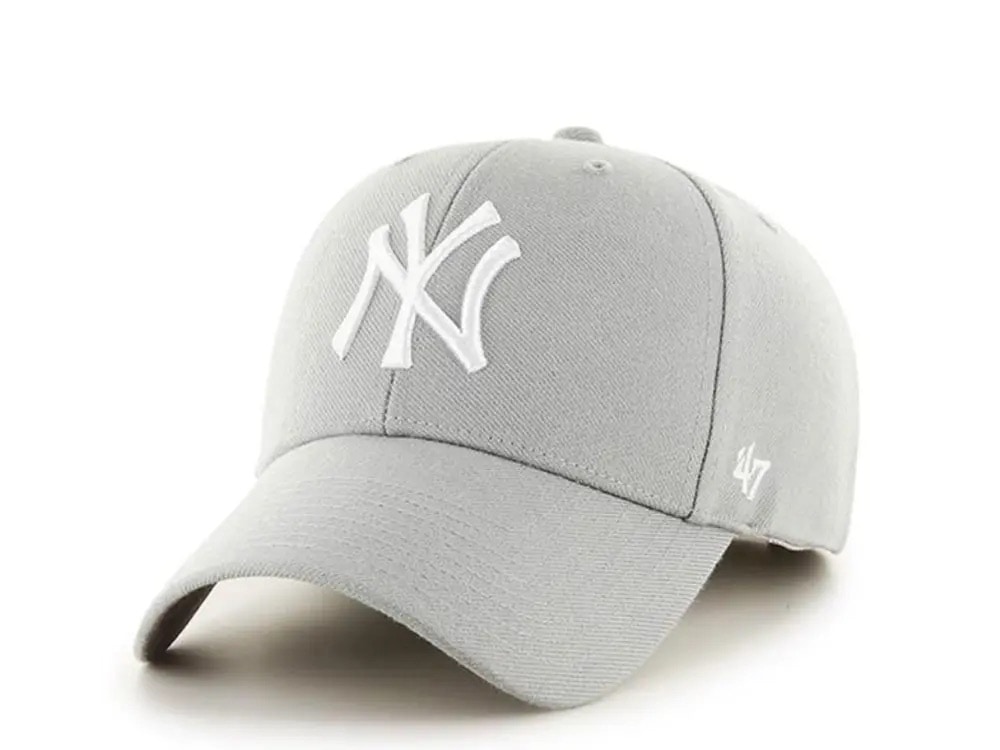 47brand New York Yankees Grey Classic Snapback Casquette