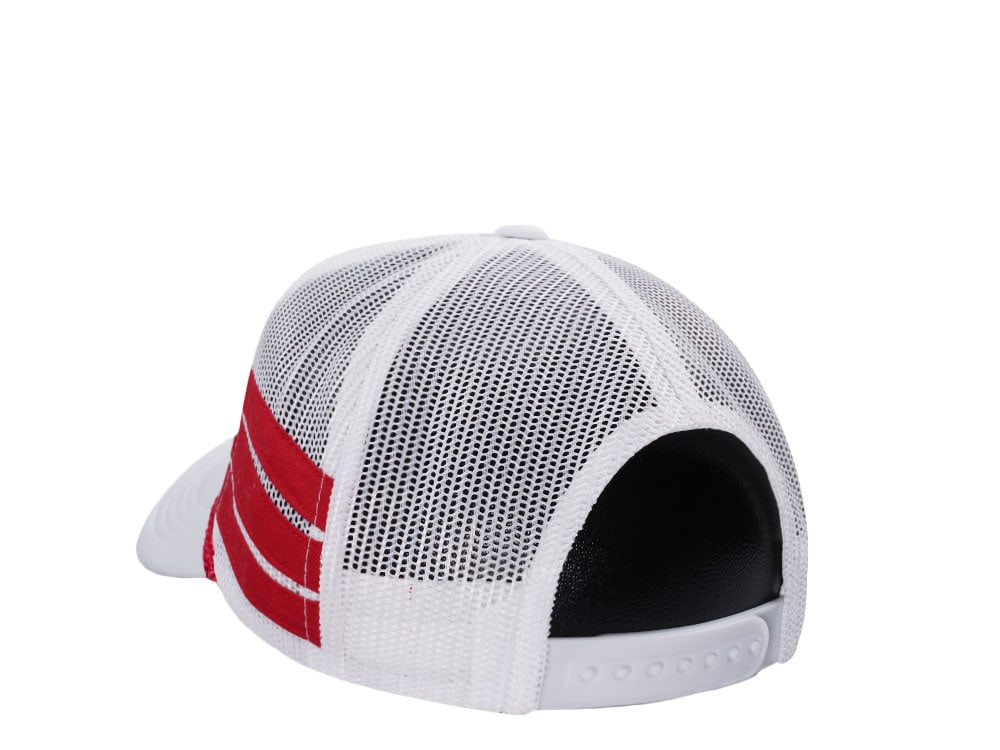 American Needle Miller High Life Talladega White Trucker Snapback Casquette