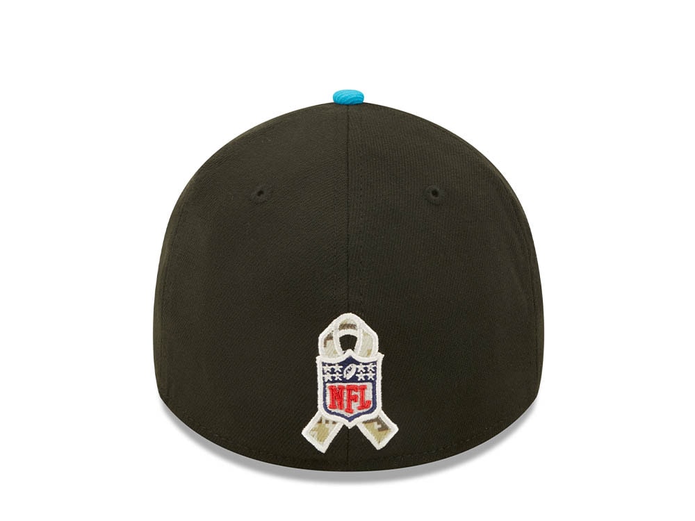 New Era Carolina Panthers Salute to Service 2022 39Thirty Stretch Casquette