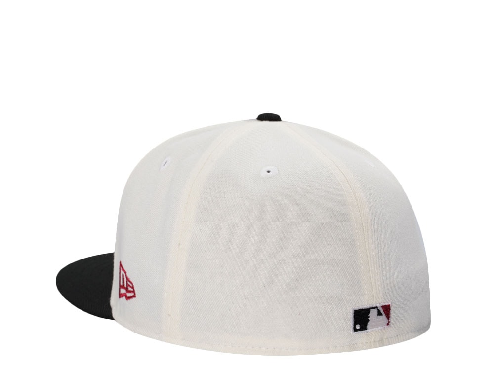 New Era New York Yankees World Series 2000 Script Chrome Two Tone Edition 59Fifty Fitted Casquette