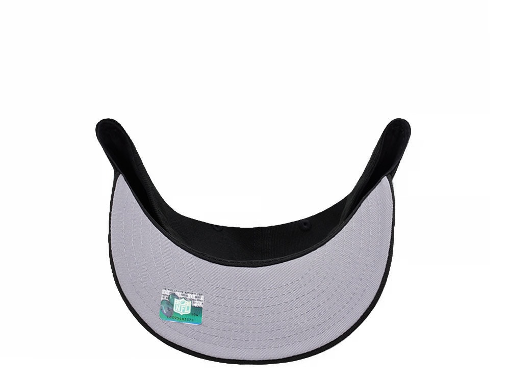 New Era Miami Dolphins Black Classic Edition Pre Curved 59Fifty Fitted Casquette