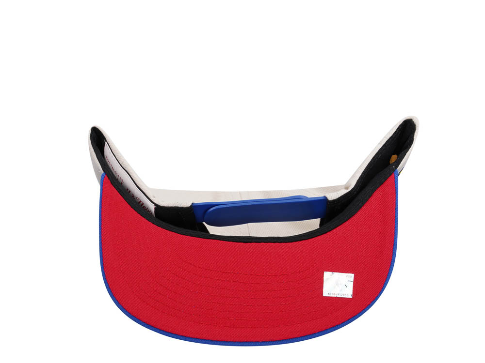 Mitchell & Ness Denver Nuggets Sail Off White Two Tone Snapback Casquette
