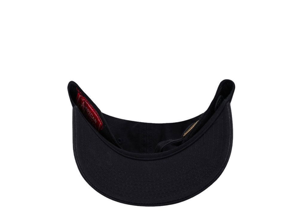American Needle Dallas Stars Blue Line Black Strapback Casquette