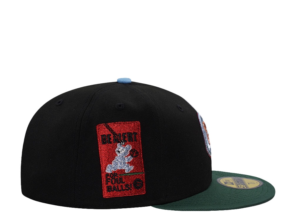 New Era Chicago Cubs Stay Alert Black Two Tone Edition 59Fifty Fitted Casquette