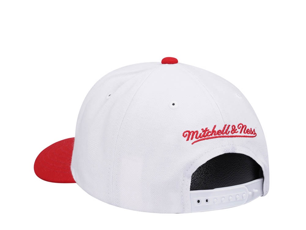 Mitchell & Ness Washington Wizards Team Two Tone 2.0 Pro White Snapback Casquette