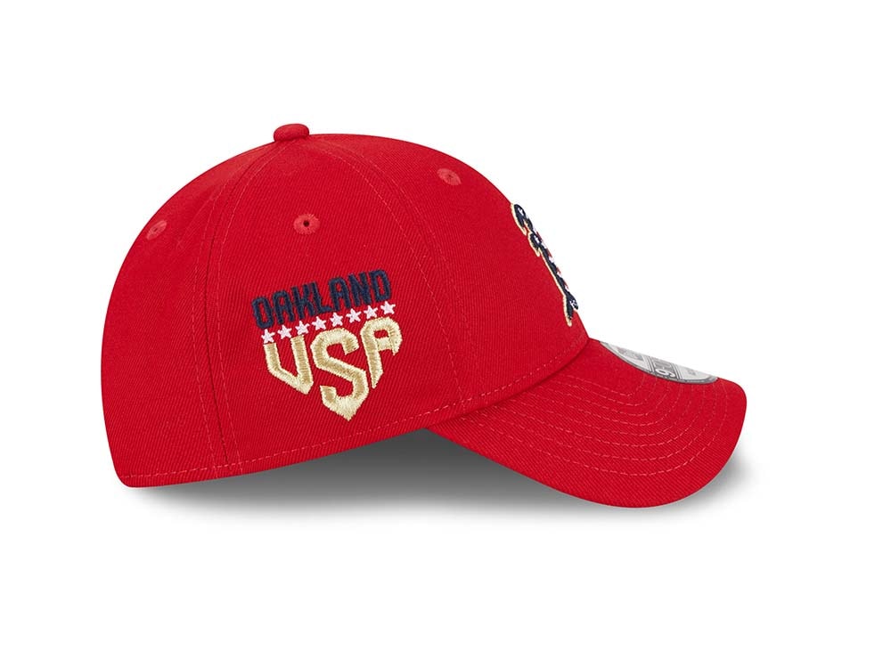 New Era Oakland Athletics 4th of July 23 9Forty Stretch Snapback Casquette