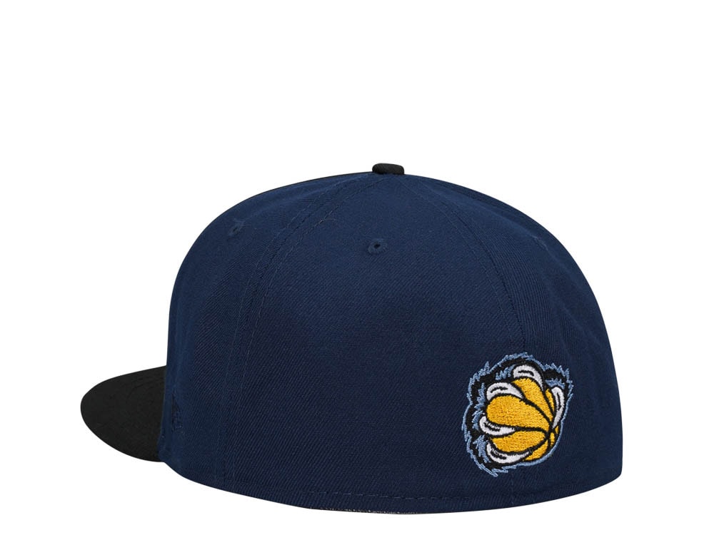 New Era Memphis Grizzlies Chrome Black Navy Two Tone Edition 59Fifty Fitted Casquette