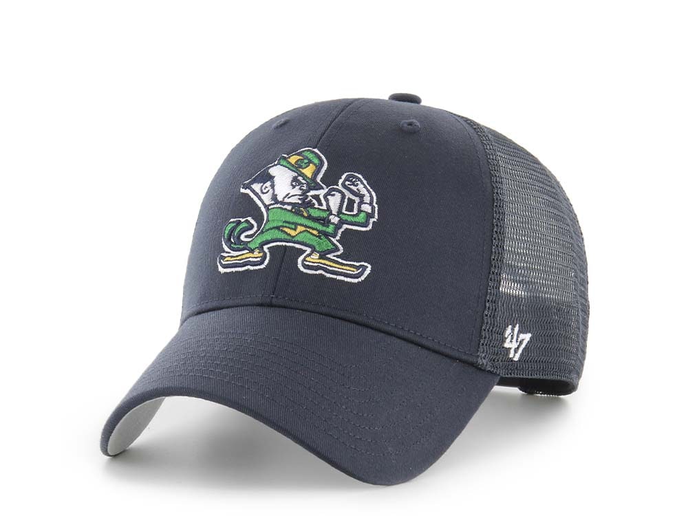 47Brand Notre Dame Fighting Irish Navy Trucker MVP Snapback Casquette