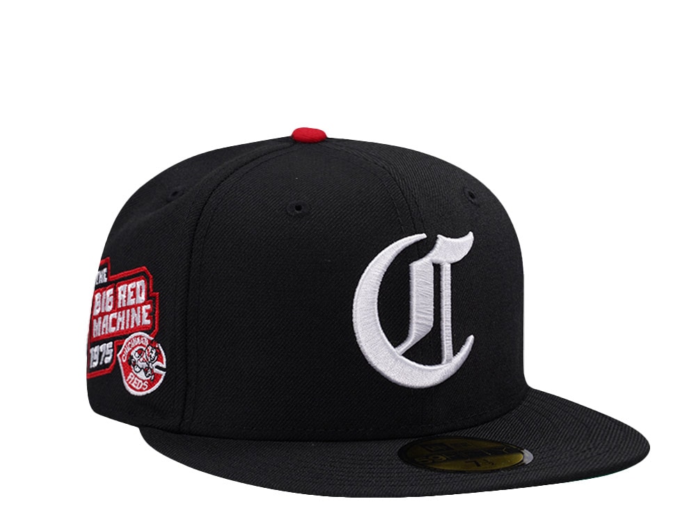 New Era Cincinnati Reds Wool Black Prime Edition 59Fifty Fitted Casquette
