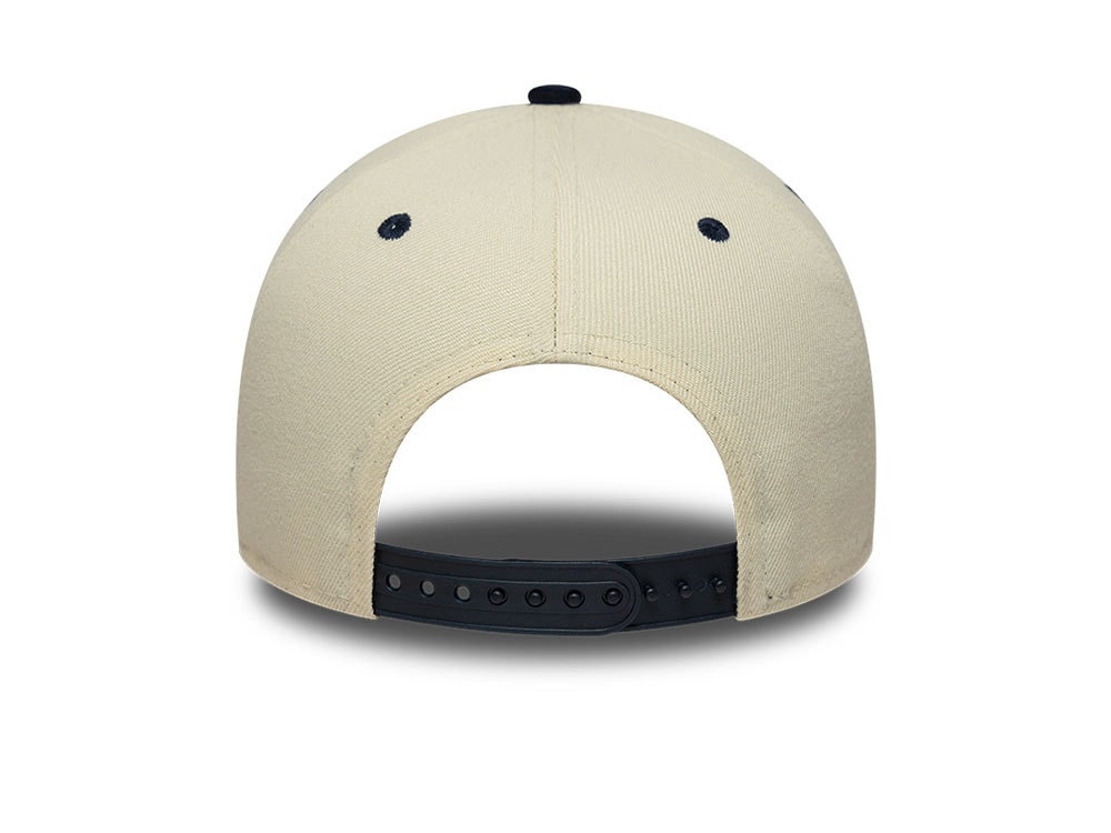 New Era New York Yankees Wordmark Suede Navy Stone Edition 9Forty A Frame Snapback Casquette