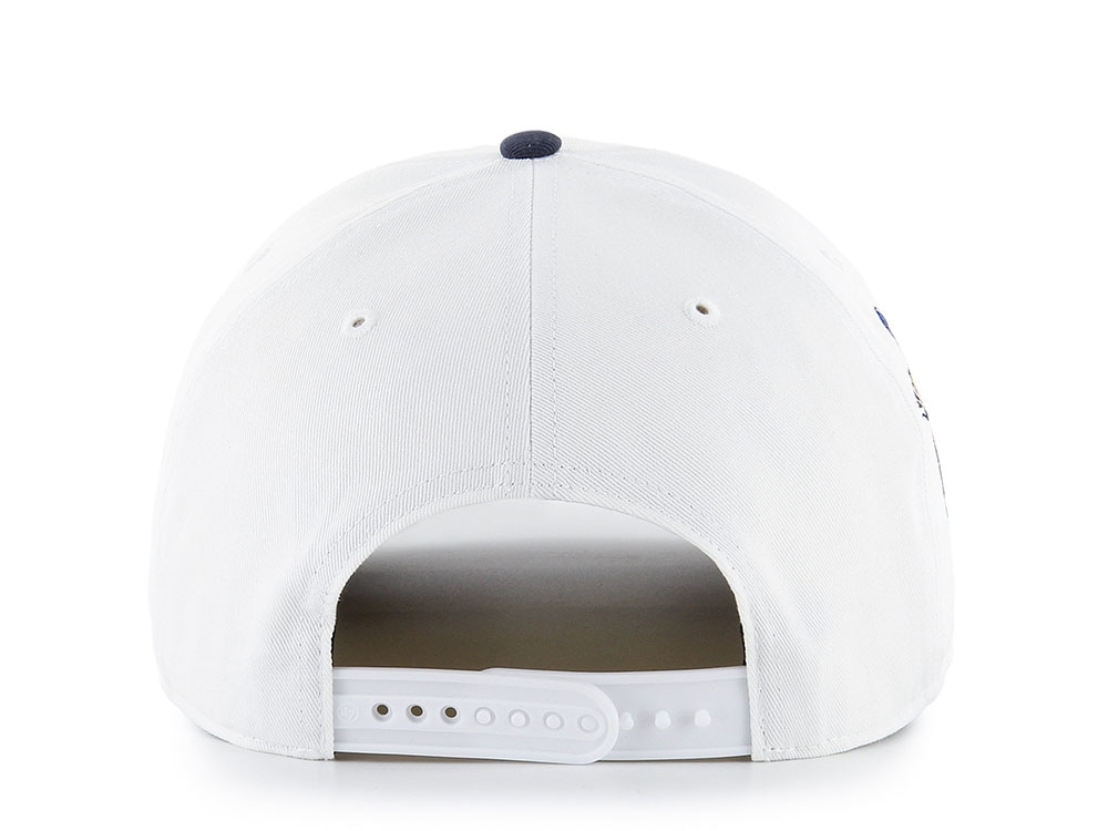 47Brand Los Angeles Dodgers White Cartoon Icon Edition Hitch Snapback Casquette
