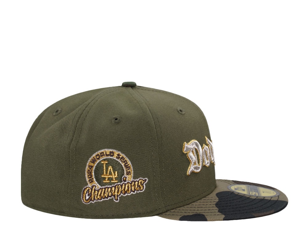 New Era Los Angeles Dodgers World Series 2024 Camouflage Two Tone Prime Edition 59Fifty Fitted Casquette