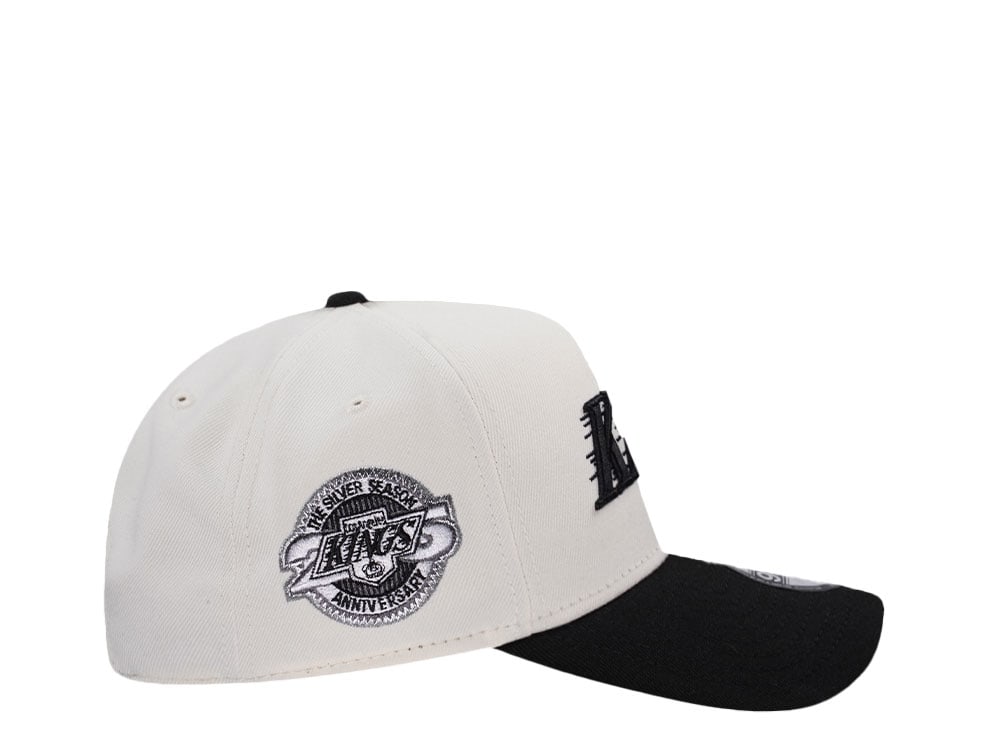 New Era Los Angeles Kings 25th Anniversary Chrome Two Tone Edition 9Forty A Frame Snapback Casquette