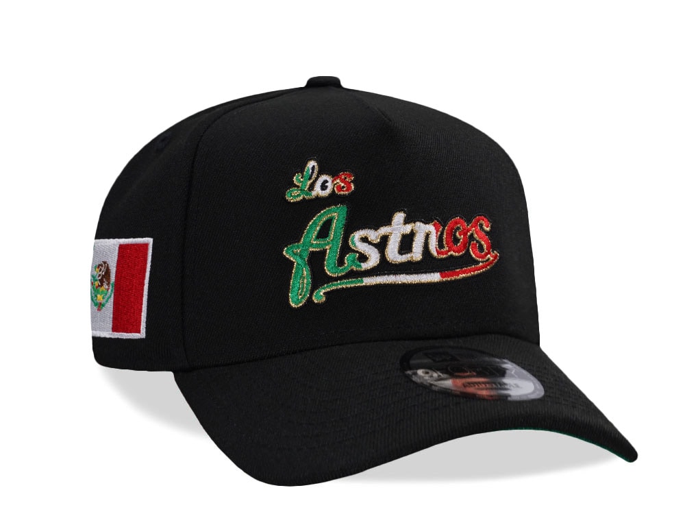 New Era Houston Astros Mexico Black Edition 9Forty A Frame Snapback Casquette