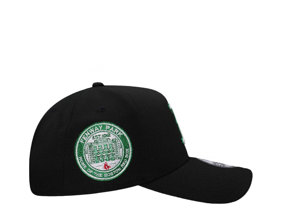 New Era Boston Red Sox Fenway Park Metallic Green Edition 9Forty A Frame Snapback Casquette