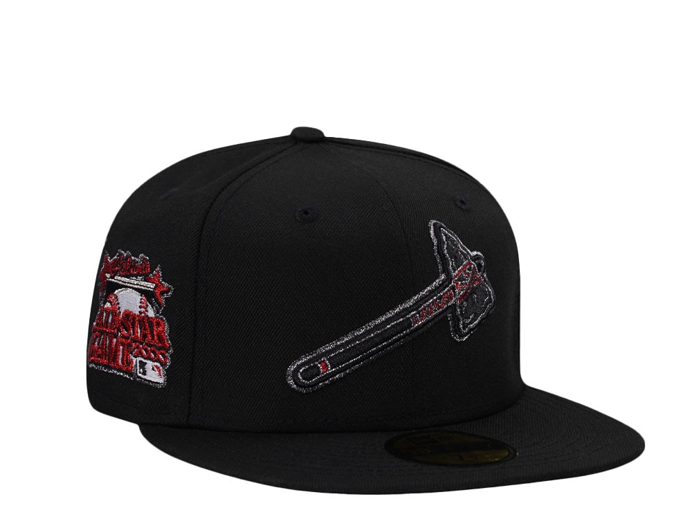 New Era Atlanta Braves Titanium Red Metallic Edition 59Fifty Fitted Casquette