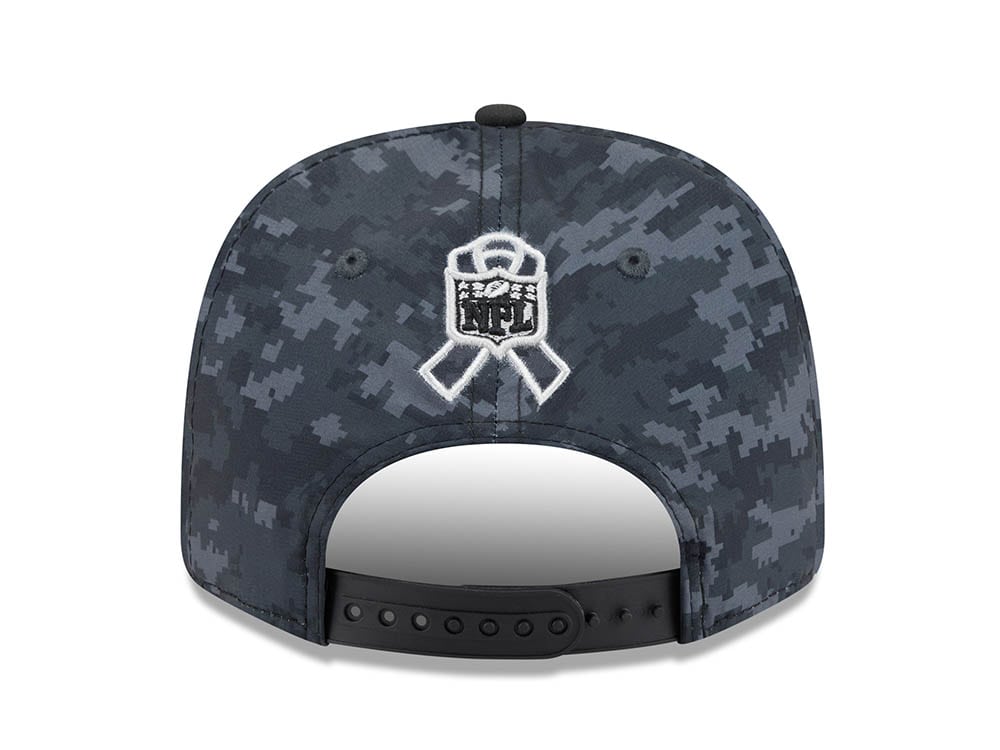 New Era Detroit Lions NFL Salute to Service 2026 Digi Camo Black 9Seventy Stretch Snapback Casquette