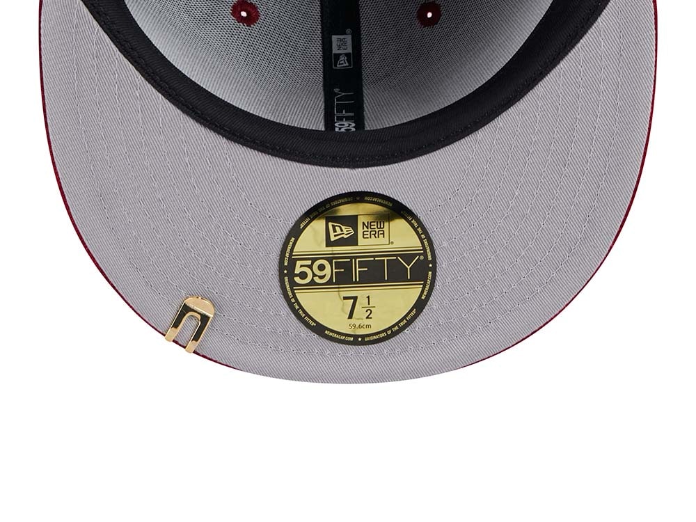 New Era Philadelphia Phillies World Series 1980 Velvet 59Fifty Fitted Casquette