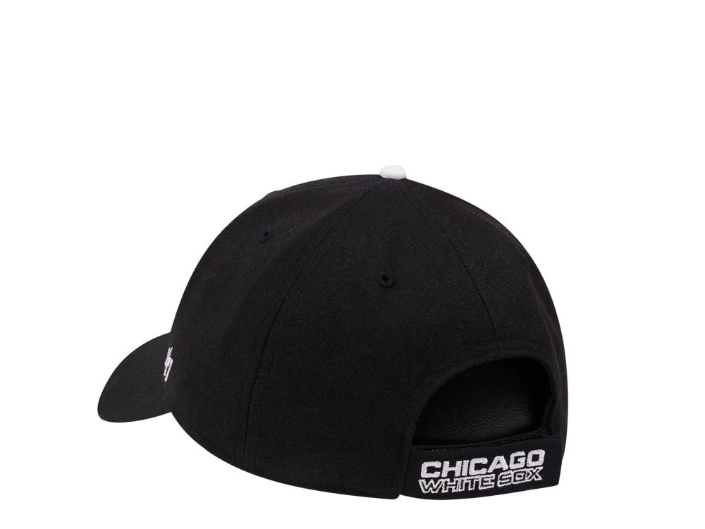 47Brand Chicago White Sox Classic Black Strapback Casquette